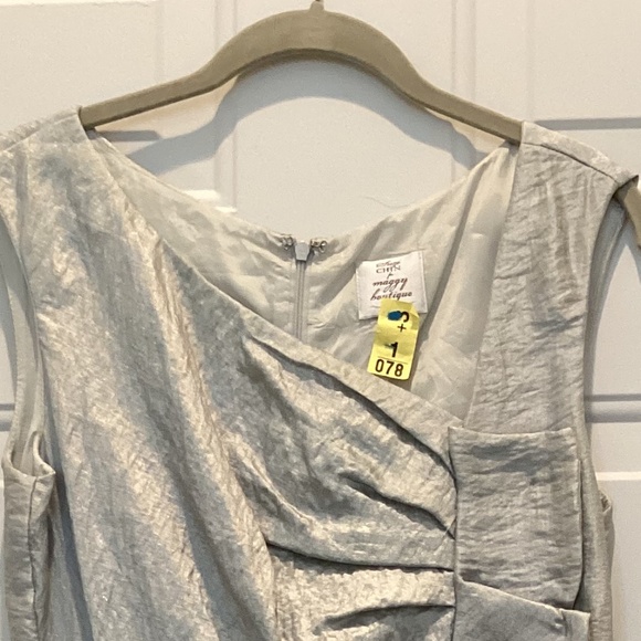 Cocktail Grey short dress - Picture 4 of 4